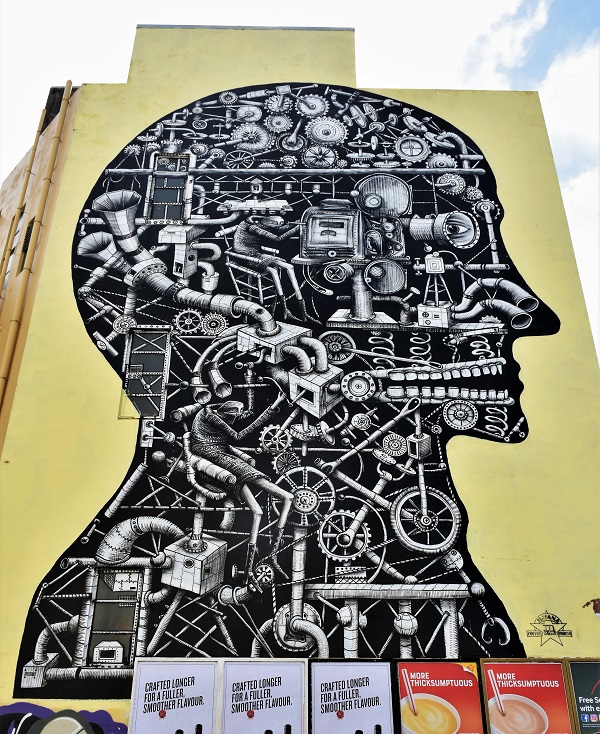 phlegm - street art - wellington - nouvelle zelande