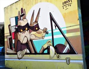 kram - street art - barcelone