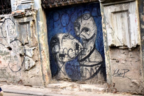 yulier p - street art - la havane