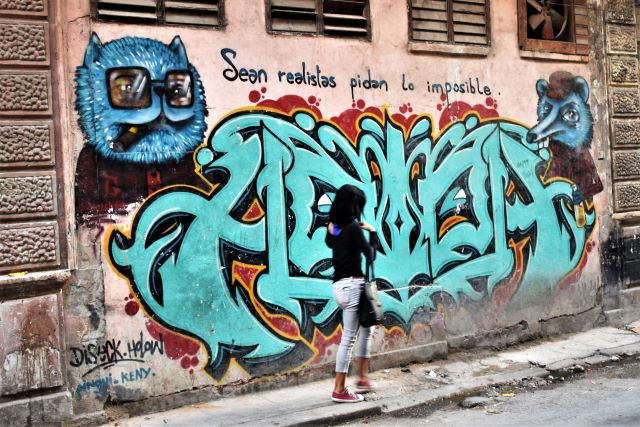 habana vieja - street art -la havane
