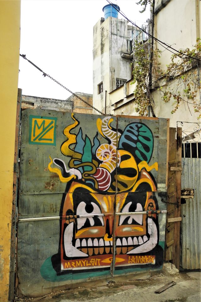 myl - street art -la havane