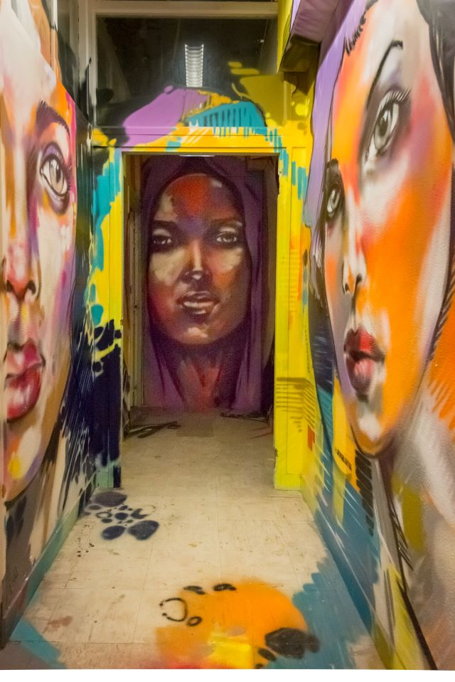 jef - street art avenue - dedale - vannes