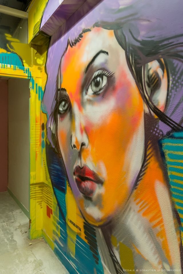 jef - street art avenue - dedale - vannes