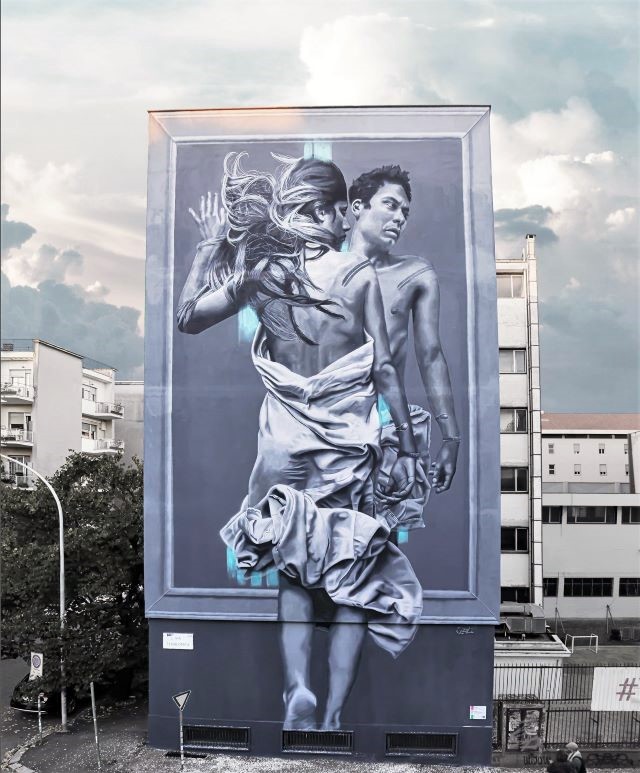 jdl - street art avenue - rome - italie