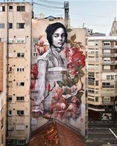 lula goce - street art avenue - murcie - espagne