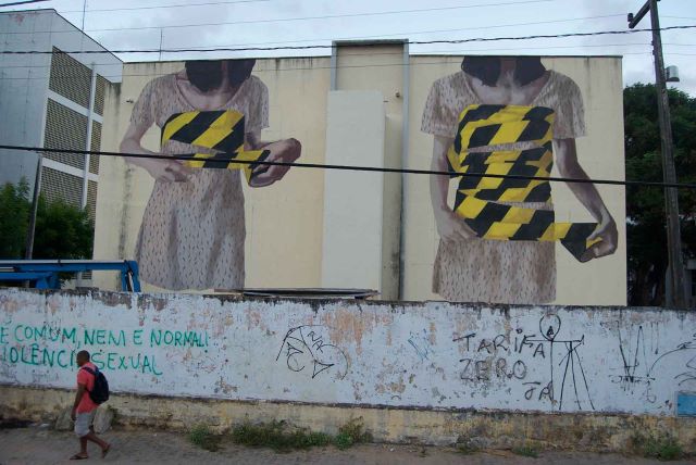 hyuro - street art - fortaleza - bresil