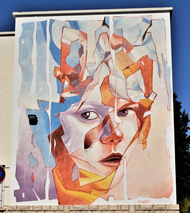 sckaro - street art - port de bouc - france