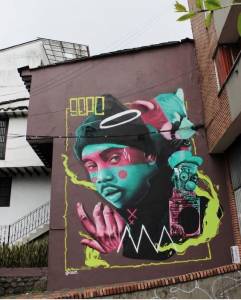 secp - street art - manizales - colombie