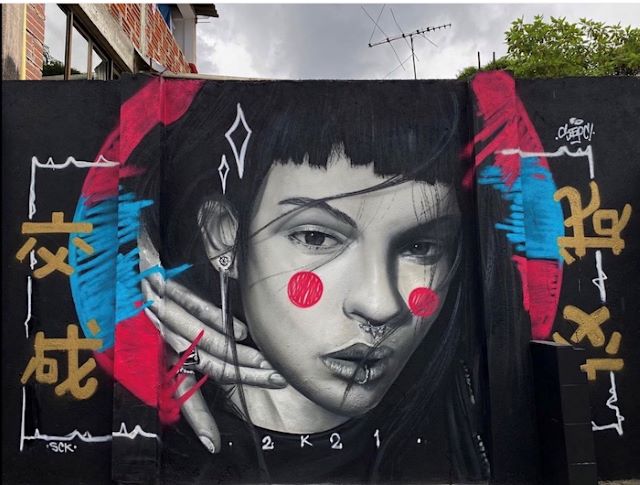 sepc - street art - manizales - colombie