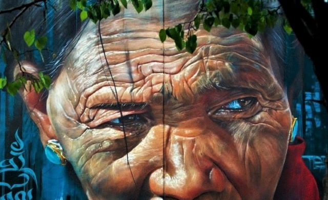 adnate - street art - fitzroy - melbourne - australie