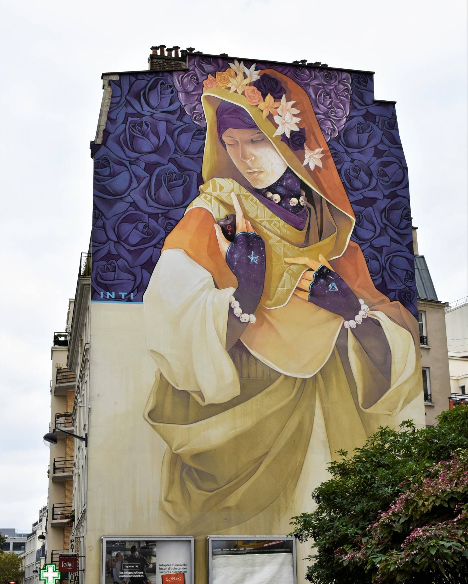 inti - street art avenue - boulevard paris13 - paris