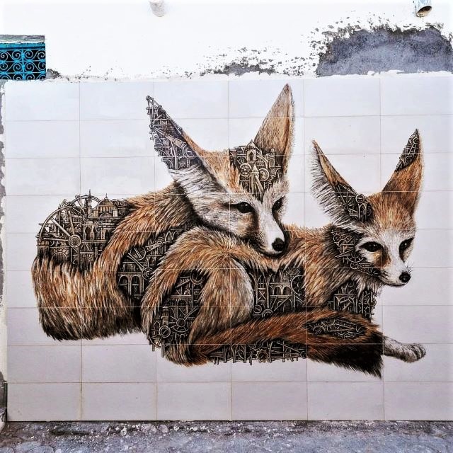 ardif - street art avenue - djerba - tunisie