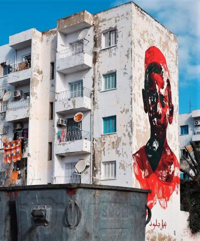 hopare - street art avenue - tunis - tunisie