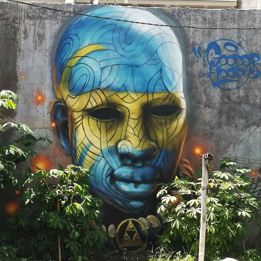 tetal - street art avenue - malang - indonesie