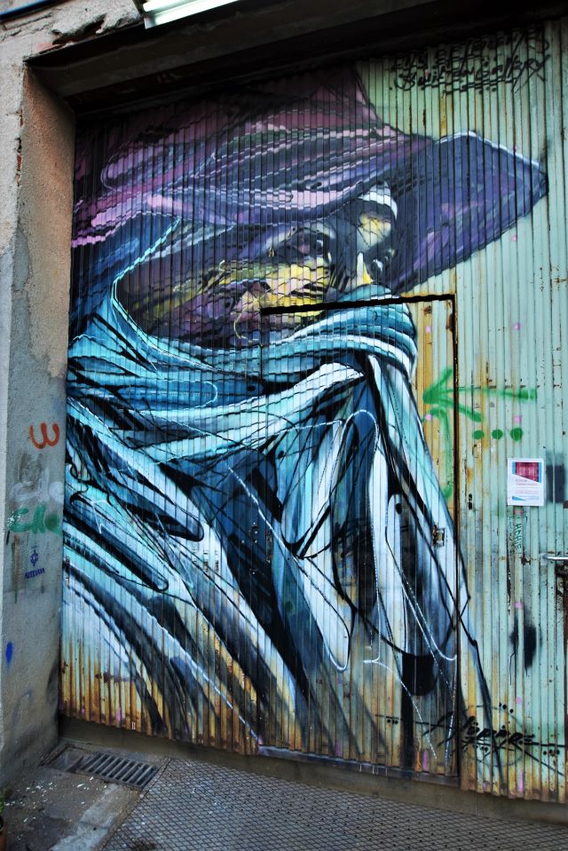 hopare - street art avenue - madrid - espagne