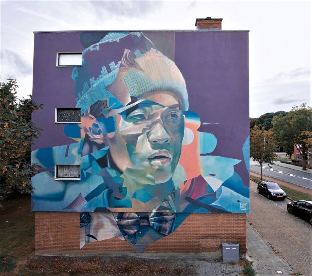 telmo miel - street art avenue - goes - pays-bas