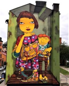 osgemeos - street art avenue - stockholm - suede