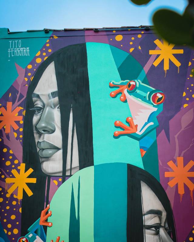 tito ferrara - street art avenue - sao paulo -brésil