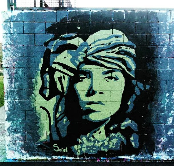 sonet - street art avenue - barcelone - espagne