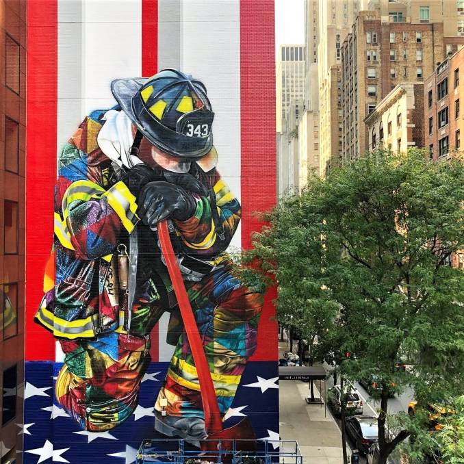eduardo kobra - street art avenue - new york - usa