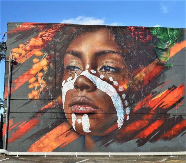 adnate - street art avenue - queensland - australie
