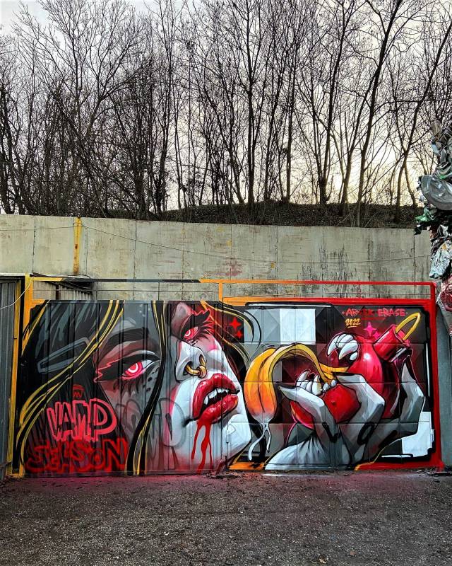 arsek - erase - street art avenue - razgrad - bulgarie