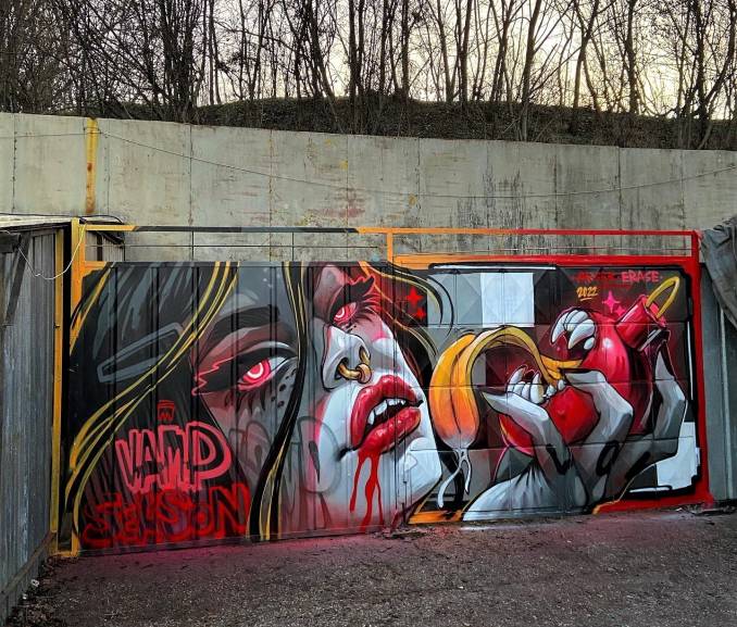 arsek - erase - street art avenue - razgrad - bulgarie
