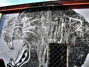 sten lex - street art avenue - rome - italie