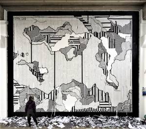 sten lex - street art avenue - modene - italie