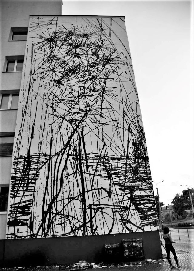 sten - lex - street art avenue - gdynia - pologne