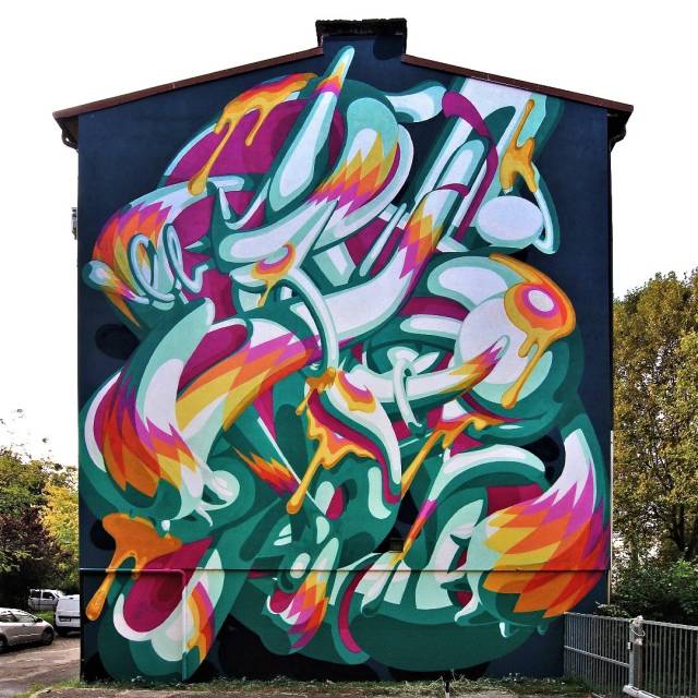 made514 - street art avenue - bologne - italie