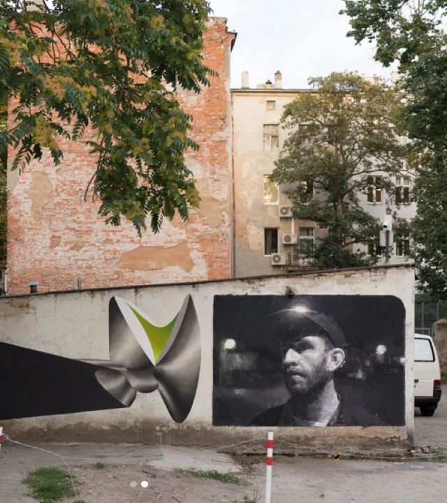 sebas velasco - street art avenue - wroclaw - pologne