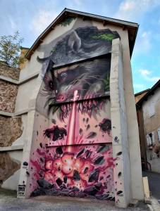 braga last1- street art avenue - aubin - france