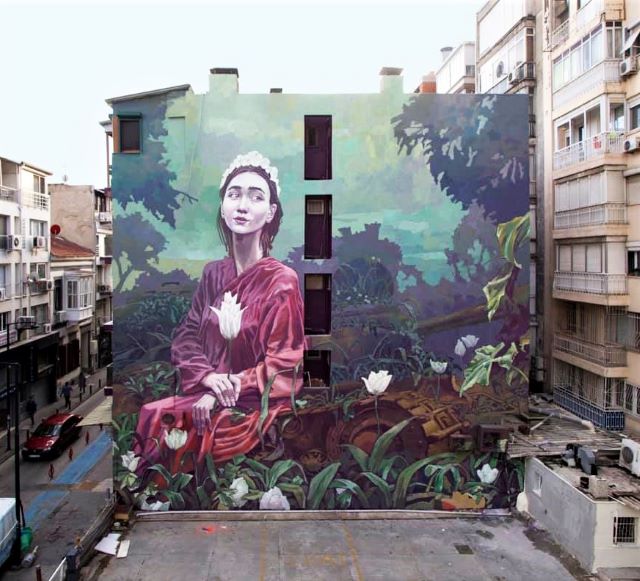 rustam qbic - street art avenue - izmir - turquie
