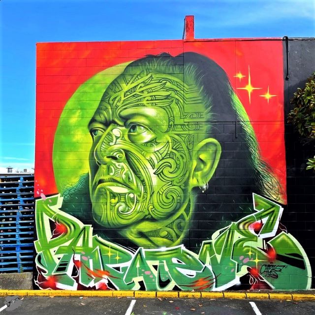 charles williams - street art avenue - auckland - nouvelle zelande