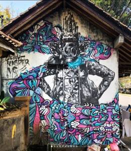 lukas kasper - streetart avenue - ubud - bali - indonésie