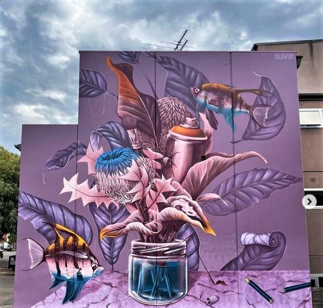 alex sugar - street art avenue - melbourne - australie