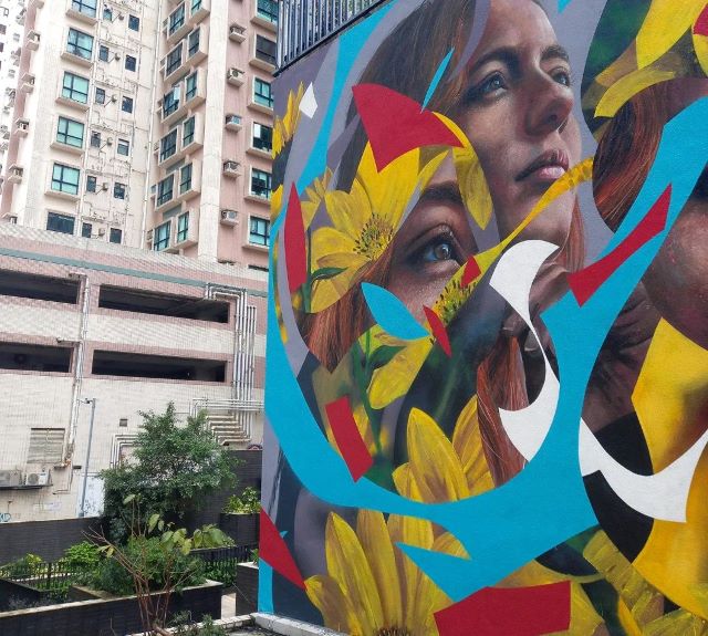 kogaone - street art avenue - honk kong