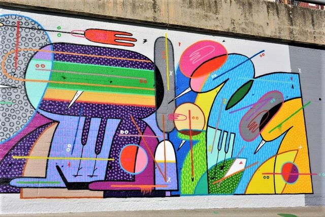 sixe paredes - street art avenue - barcelone- espagne