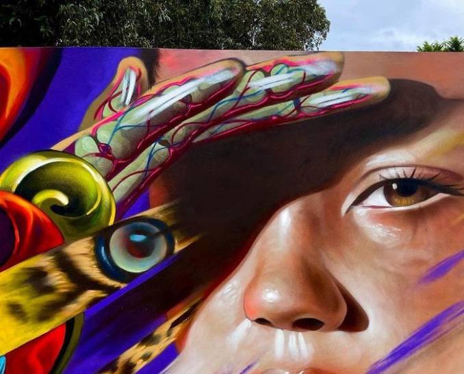 duek glez - street art avenue - valle de chalco - mexique
