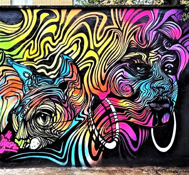jim vision - street art avenue - glasgow - ecosse