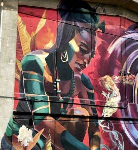 adrian takano - street art avenue - puero vallarta - mexique
