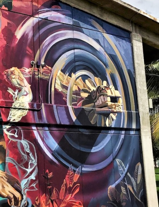 adrian takano - street art avenue - puero vallarta - mexique