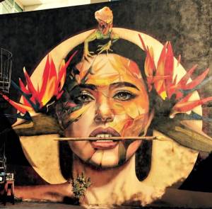 adrian takano - street art avenue - puerto vallarta - mexique