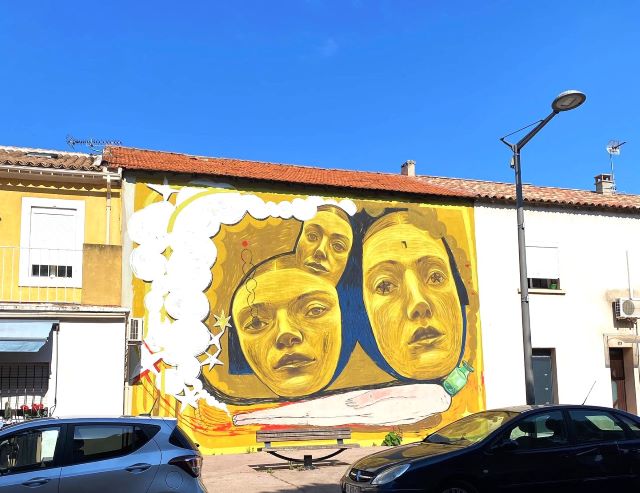 ana langeheldt - street art avenue - port de bouc- france
