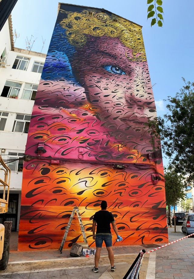 elalfil - street art avenue - malaga - espagne