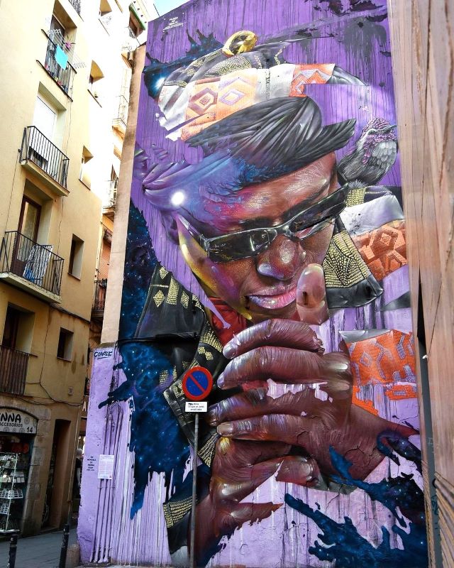 conse - street art avenue - barcelone - espagne