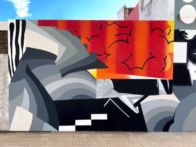 henrik hau - sam elgreco - street art avenue - buenos aires - argentine