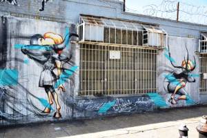 kaffe-ine - li-hill - street art avenue - bushwick - nyc - usa