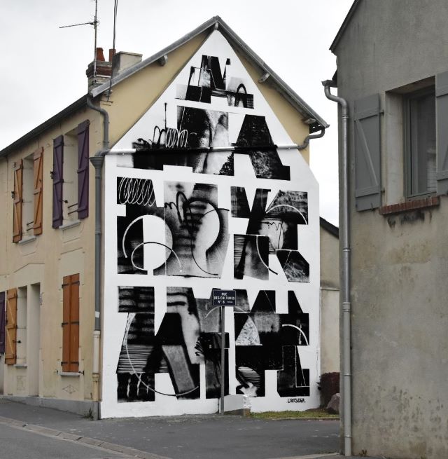 l'outsider - street art avenue - caen - france